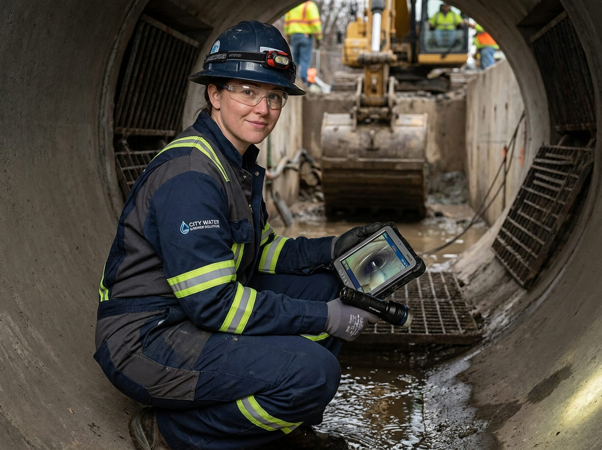 Sewer Line Inspection & Replacement in Savannah